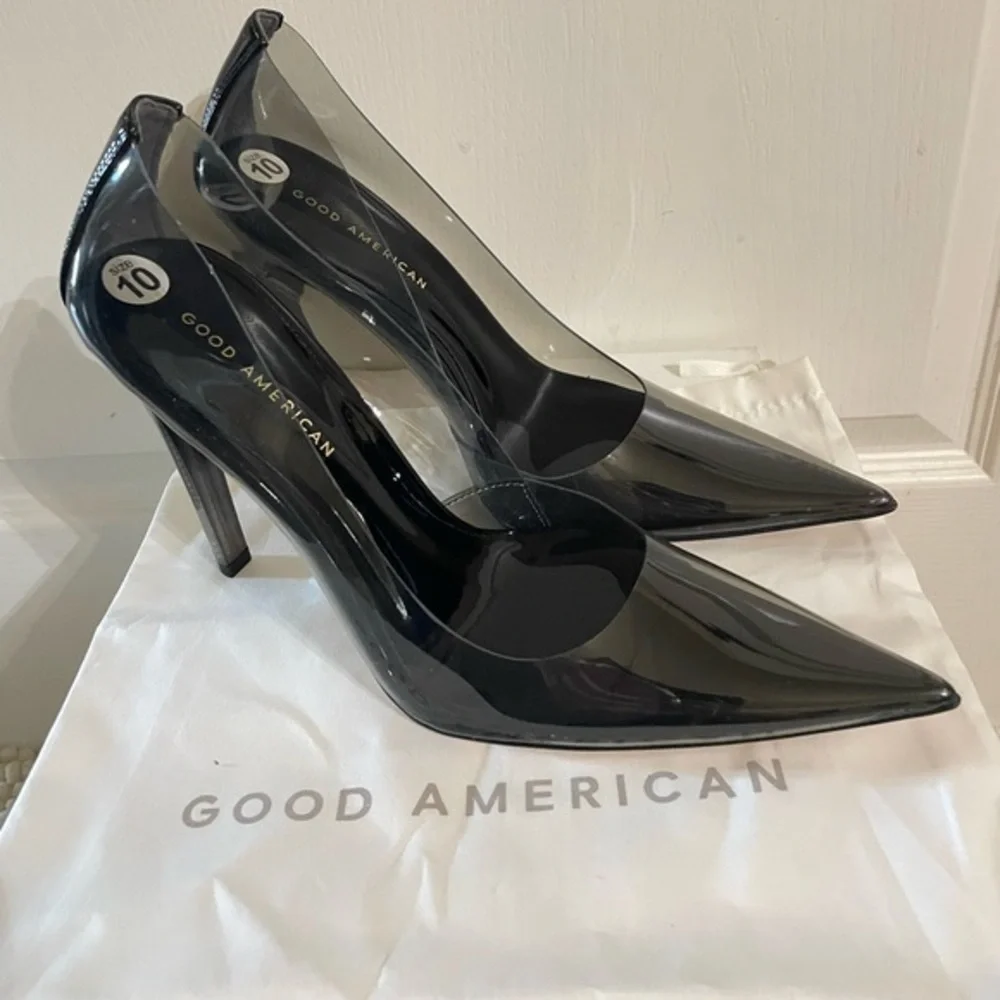 GOOD AMERICAN Cinder-F-cking-Rella High Heel Pumps